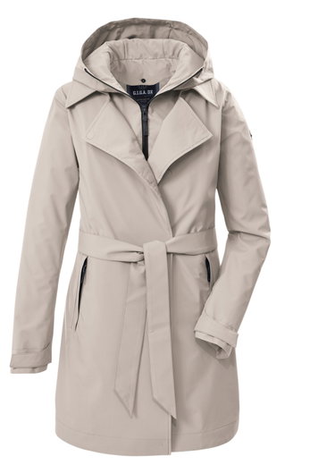 G.I.G.A. DX Funktionsparka mit abknöpfbarer Kapuze und abzippbarem Gilet (atmungsaktiv, winddicht) 2026 sandbraun Damen